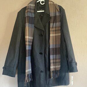 NWT Men's London Fog Peacoat - Size Large